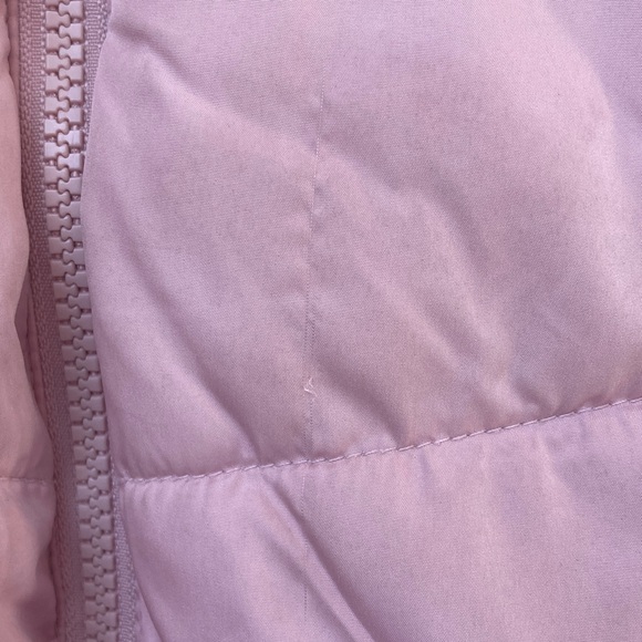 GAP Light Pink Kids cold control max Puffer Jacket coat - Picture 2 of 7